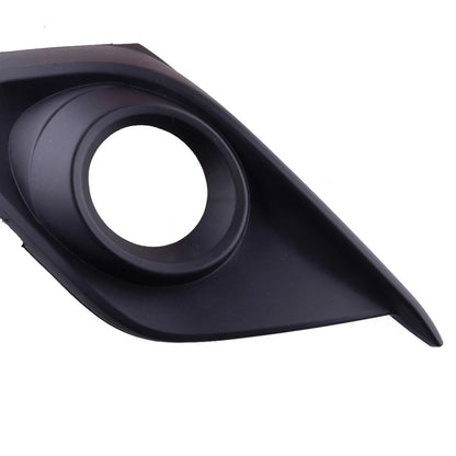 Black Right Front Bumper Fog Light Cover for Mazda 3 (2014-2016)