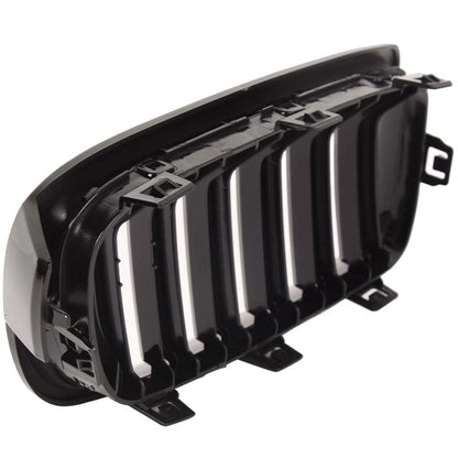 Front Bumper Kidney Grille Gloss Black for BMW F30 F31 F35 3 Series (2012-2019)
