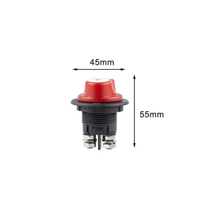 Battery Power Disconnect Switch 12/24V 100A for Boats/RVs/ATVs/Cars