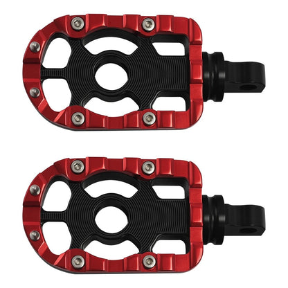 10mm Footpegs Footrests for Harley Touring Road Street Glide Softail