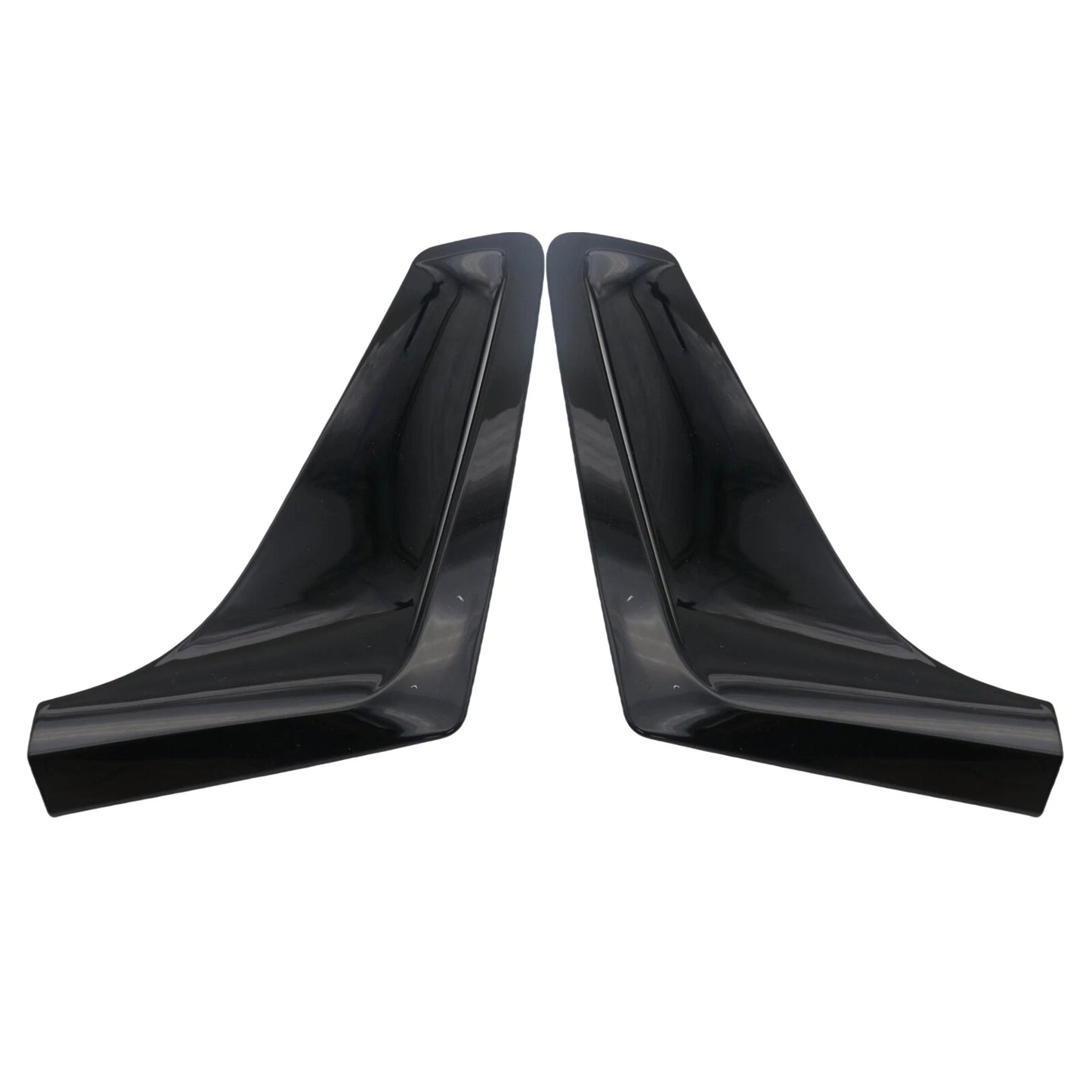 2 x Glossy Black Fender Side Air Duct Molding Trims for BMW 7-Series G12 (2016–2019)