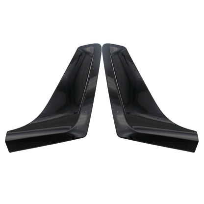 2 x Glossy Black Fender Side Air Duct Molding Trims for BMW 7-Series G12 (2016–2019)