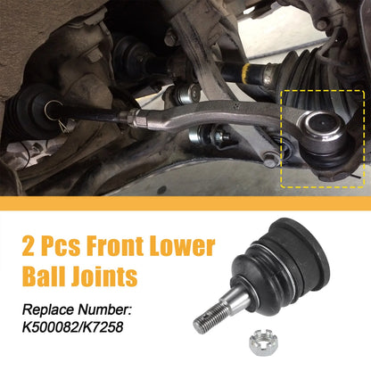 4 x Front Sway Bar Links & Lower Ball Joints for Dodge Grand Caravan