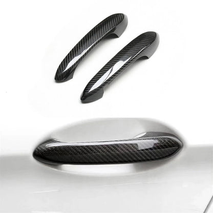 Carbon Fiber Door Handle Covers for Toyota Supra A90 (2019-2024)