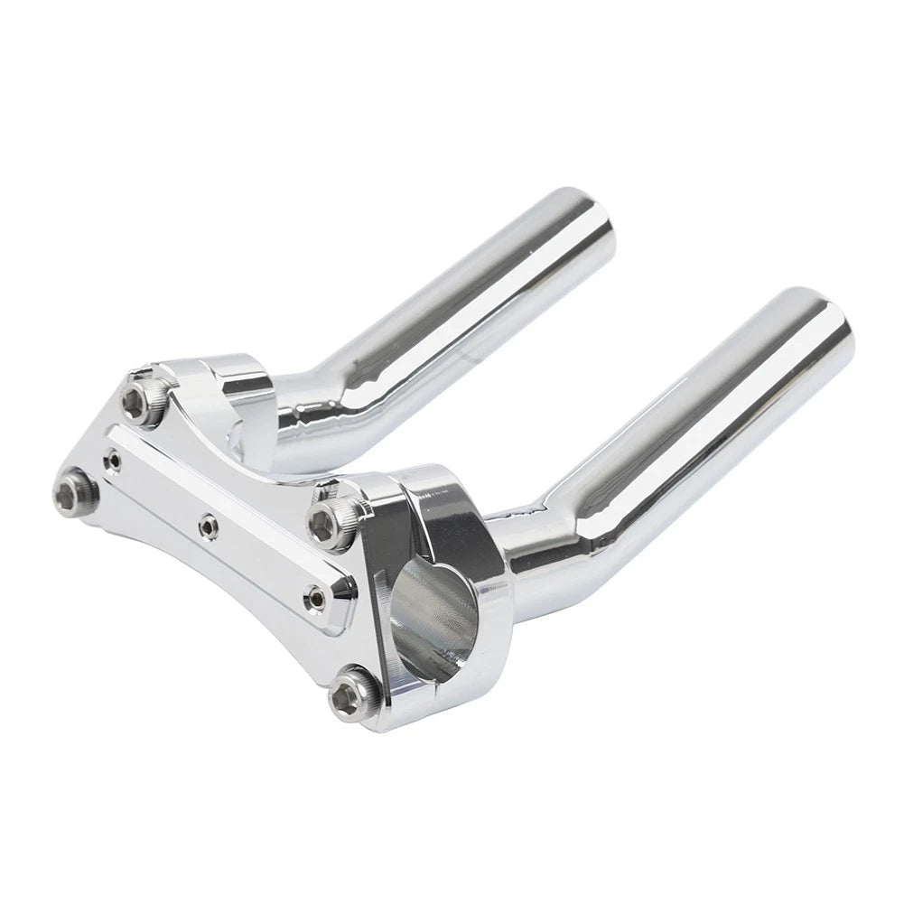 6.5" Pullback Handlebar Riser Top Clamp for Harley Softail Dyna FXD XL883 1200