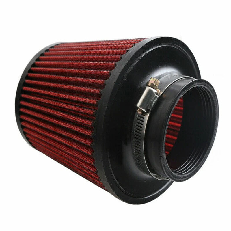 High Performance 4" Cold Air Intake Cone Dry Filter for Red 100mm (2023)