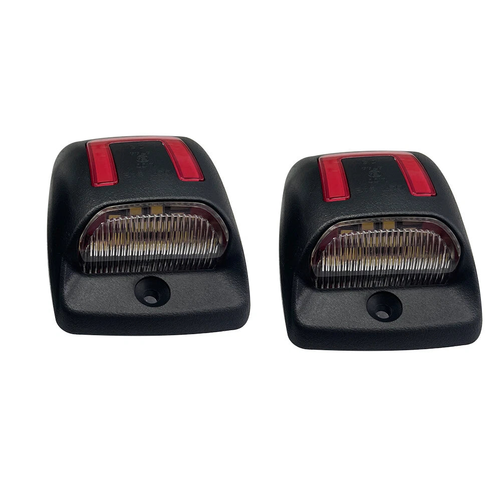 LED Rear Bumper License Plate Lamp White+ Red for Toyota Tacoma (2005–2015)