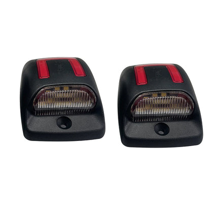 LED Rear Bumper License Plate Lamp White+ Red for Toyota Tacoma (2005–2015)