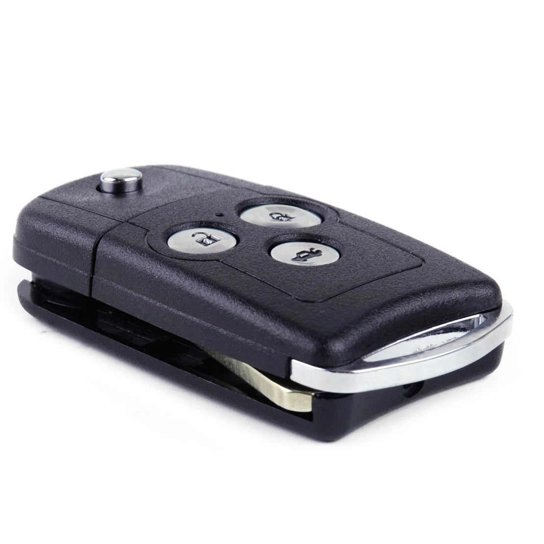 3 Button Key Shell Flip Key for Honda Jazz Civic Accord CRV HRV (2001-2023)