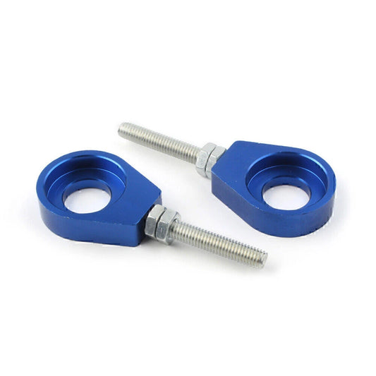 15mm Chain Adjuster Tensioner Blocks for Dirt Bike Quad ATV CRF50 SSR Blue