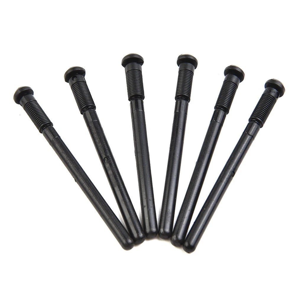 50pcs Plastic Blind Rivets 6mm for Wheel Arches Side Skirts Sills Bumpers