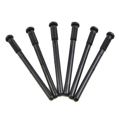 50pcs Plastic Blind Rivets 6mm for Wheel Arches Side Skirts Sills Bumpers