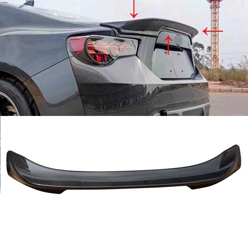 Carbon Fiber Rear Trunk Spoiler TRD-Style for Toyota GT86/FRS/BRZ 2013-2020