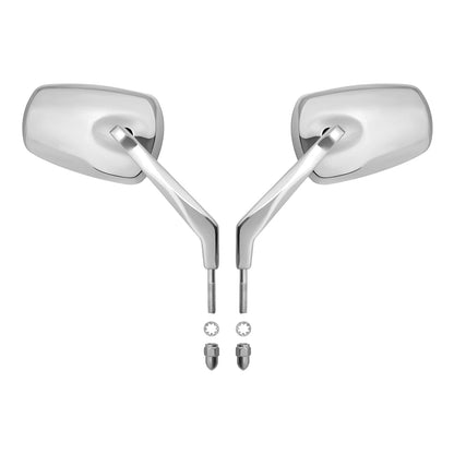 Chrome Rear View Mirrors for Harley Touring Street Road Glide 1982-2024