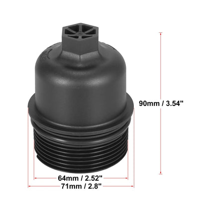 Oil Filter Cap Assembly for Chrysler 200, Jeep, Dodge, Ram (2011-2017)