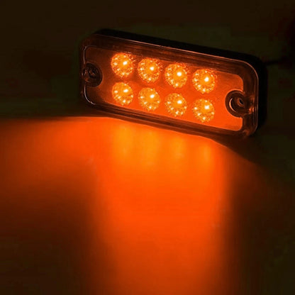 4x Red LED Side Marker Clearance Lights for Truck Trailer RV Van Camper