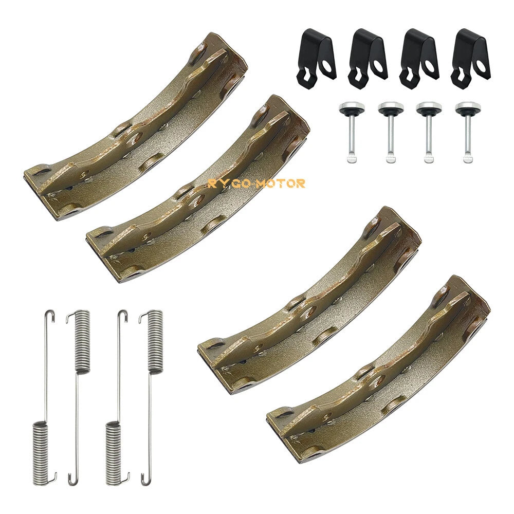 2 x Front Brake Wheel Cylinders & Shoes for Honda FourTrax Foreman 350 TRX350D (87–89)