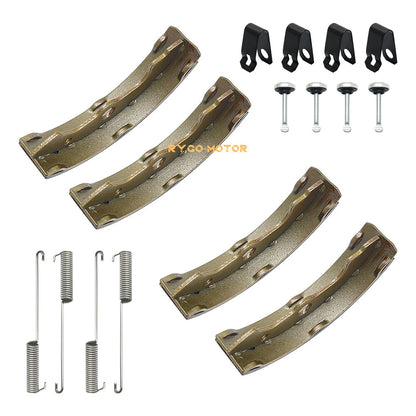 2 x Front Brake Wheel Cylinders & Shoes for Honda FourTrax Foreman 350 TRX350D (87–89)