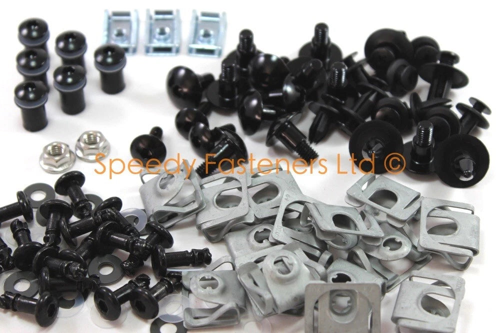 Fairing Bolts Anodised Aluminium Dzus for Yamaha R1 (2002–2003)