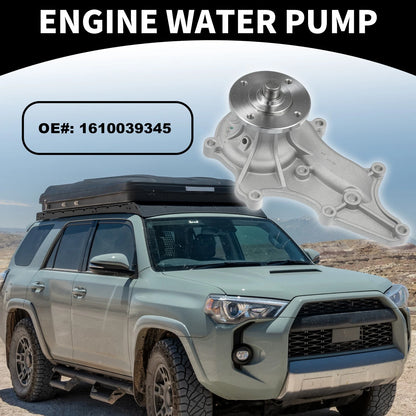 Water Pump with Gasket for Toyota 4Runner 2.4L (1985-1995)