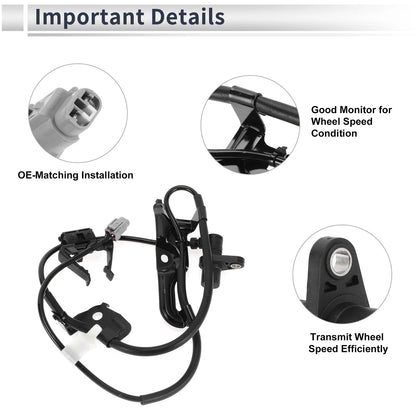 ABS Wheel Speed Sensor for Toyota Camry (2007-2011) - Front Right 1 x Sensor