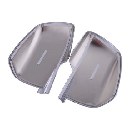 Silver Side Door Wing Mirror Cover Trim Caps for Dodge Journey (2009-2018)