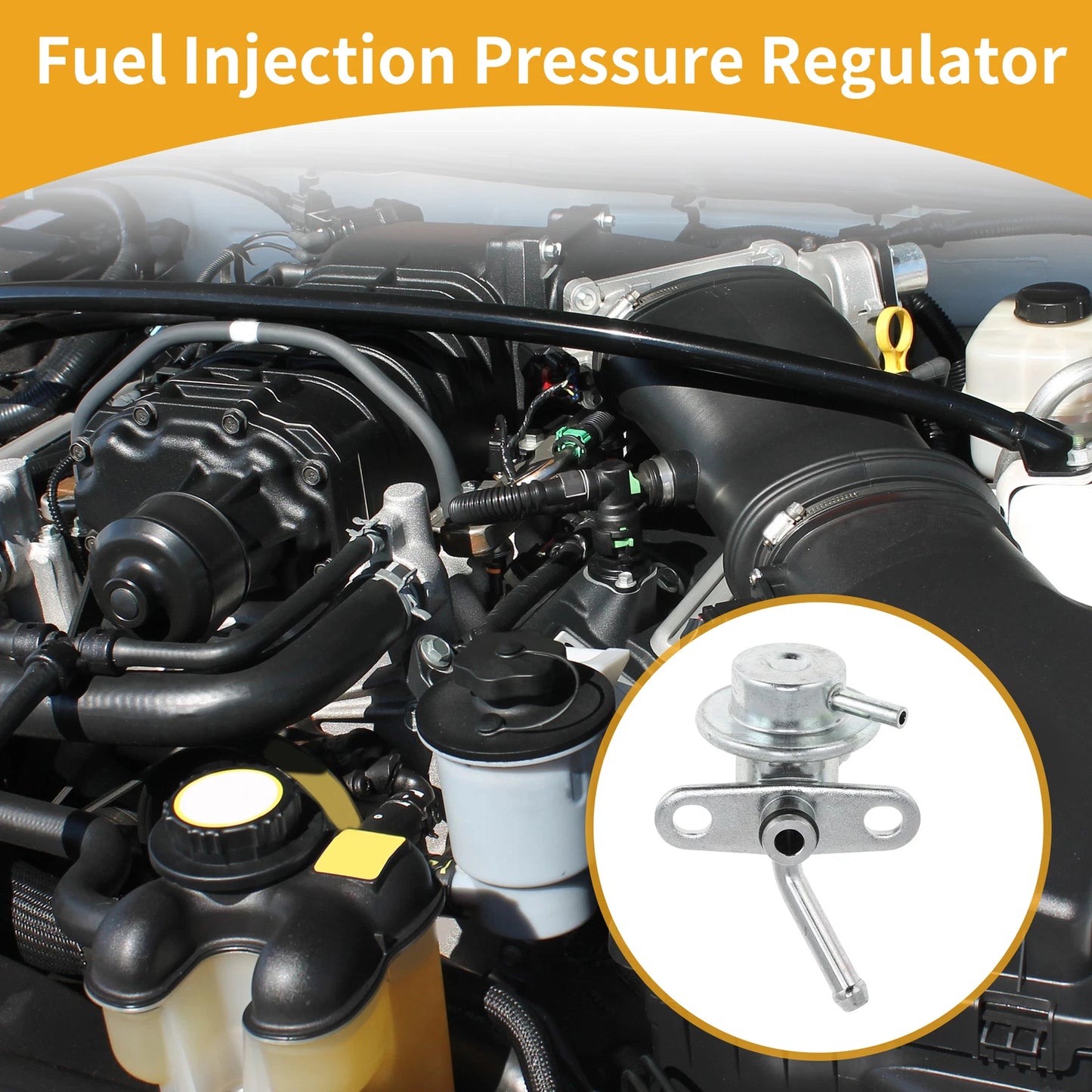 Fuel Pressure Regulator for Mitsubishi Mirage (1997-2001) 1 Pc