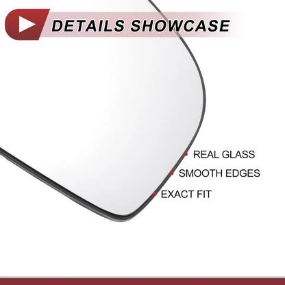 Heated Right Passenger Side Mirror Glass for Volvo S60 (2001-2006)