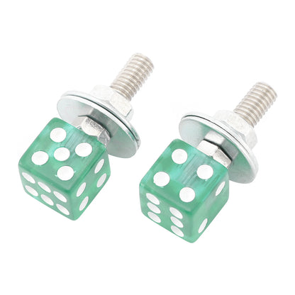 License Plate Bolts for Custom Motorcycle Chopper