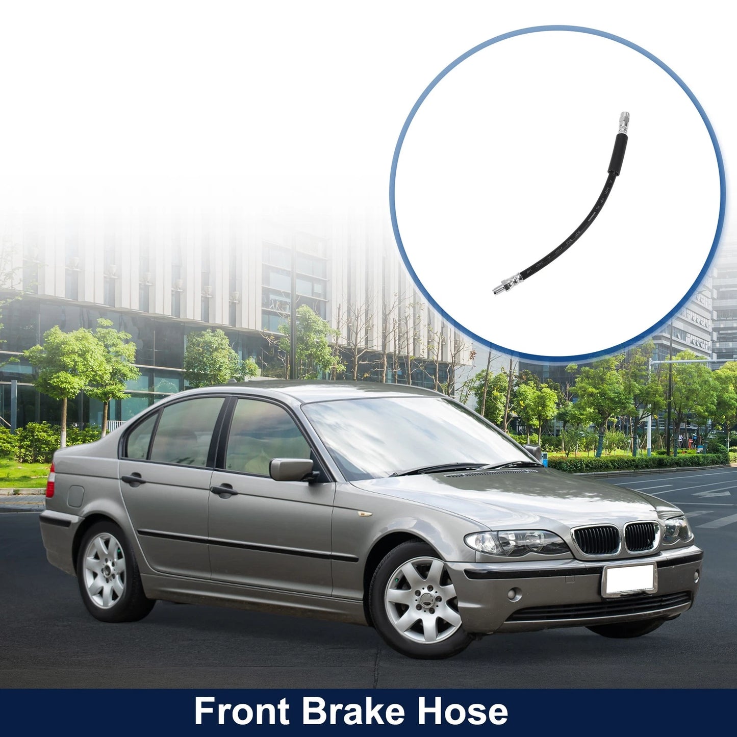 Brake Hose Front for BMW 318i (1984-1992)