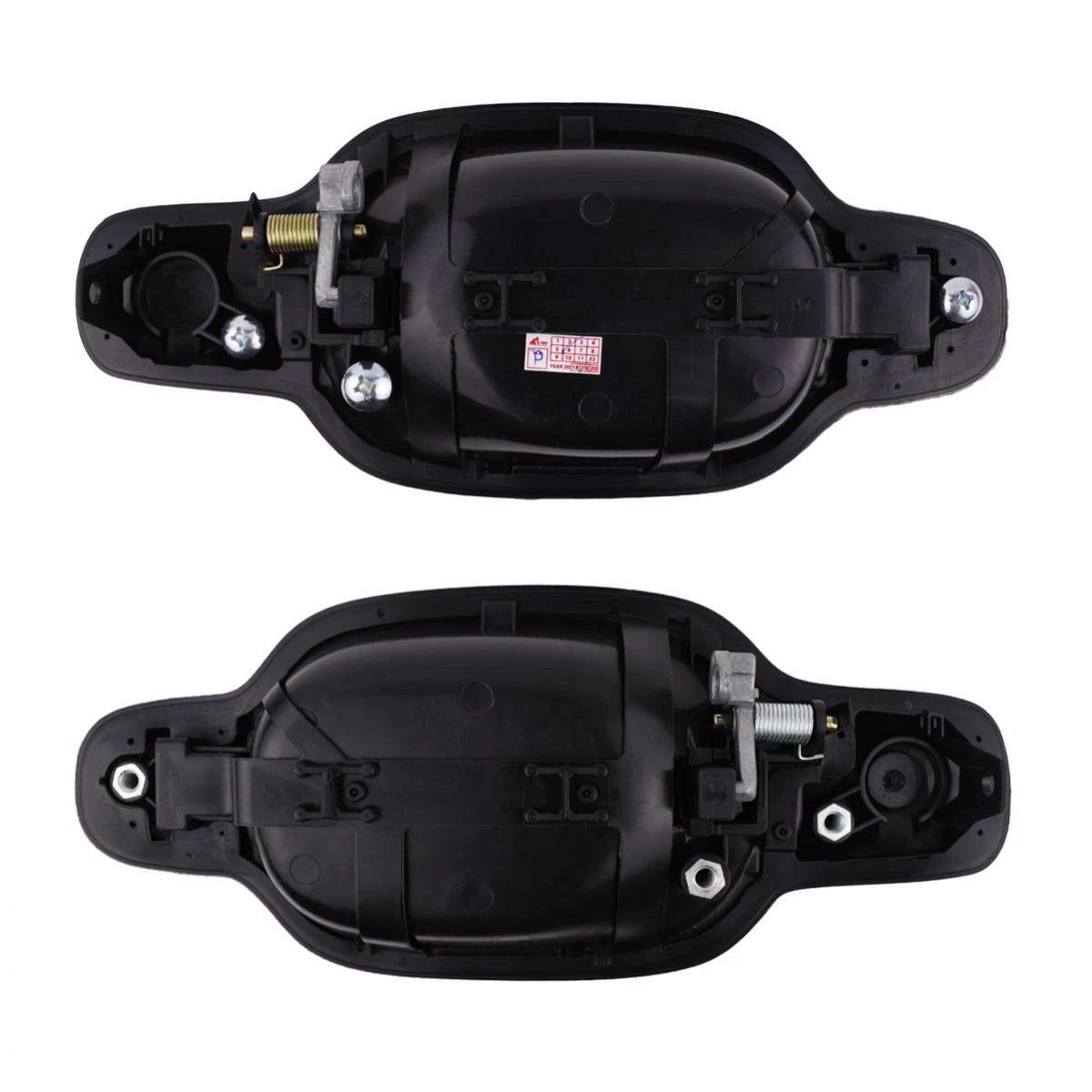 LH+RH Rear Outer Door Handles Black Fits Isuzu D-max Holden Rodeo UTE 2003-11