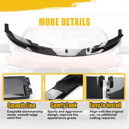 Front Bumper Spoiler Lip Body Kit for BMW F30 F31 F35 (2012-2018)