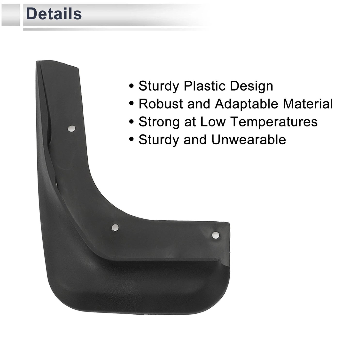 Mud Flaps Splash Guards 1 Set for Volvo V40 (2013-2019)