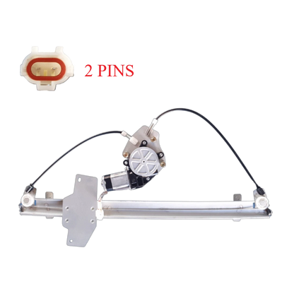 Front Window Regulator With Motor 2 Pins for Hyundai iLoad iMax (2007–2020)