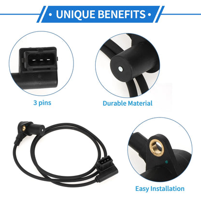 Crankshaft Position Sensor for BMW E36 318i (1993-1998) 1 x Black Sensor