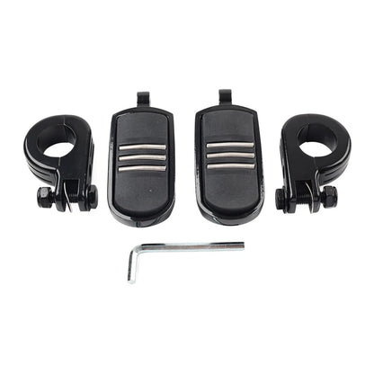 1.25" Engine Bars Foot Pegs for Harley Electra Glide, Street Glide, Road King (2009-2023)