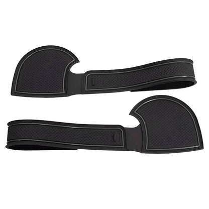 Car Door Gate Slot Mat Cup Pad for Mitsubishi Triton L200 Cab 4DR (2015-2020)