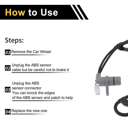 ABS Wheel Speed Sensor for Toyota Camry (1996-2006) 1 x Left Rear Sensor
