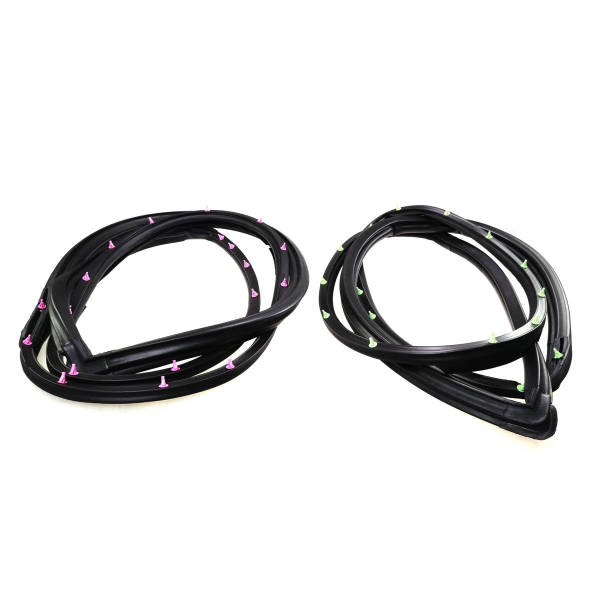 Front Door Weatherstrip Set for Toyota Land Cruiser FJ80 HDJ80 HZJ80 1990-1997