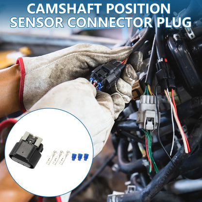 3 Pin Camshaft Position Sensor Connector Plug Female Wire Terminal for Buick