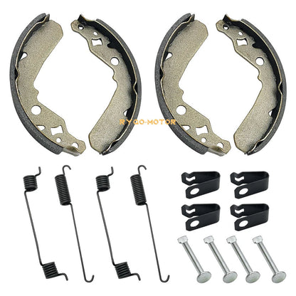 2 x Front & Rear Brake Wheel Cylinders w/Shoes for Kawasaki Mule 500 520 550