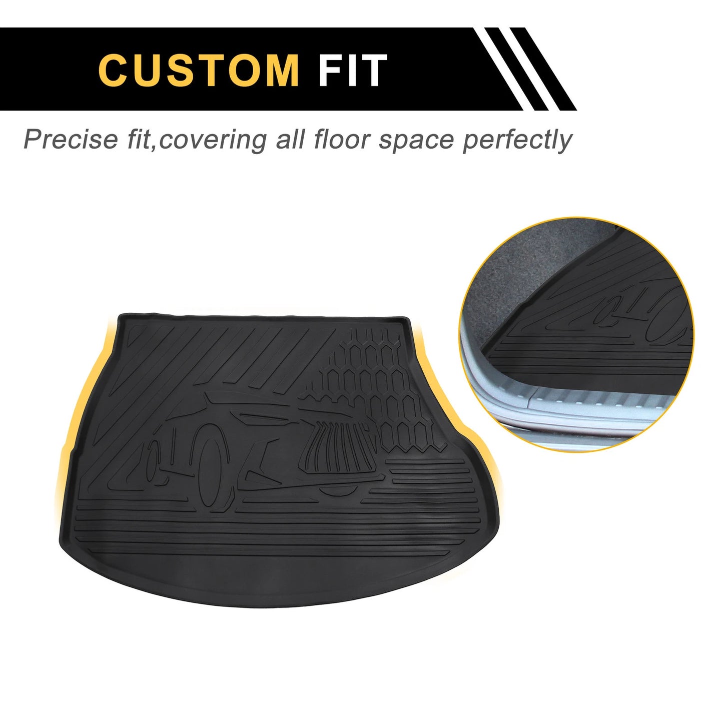 Cargo Liner Rear Trunk Mat for Lexus NX 2022-2024