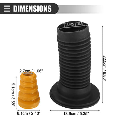 Front Suspension Bump Stop Shock Absorber Boots for MITSUBISHI