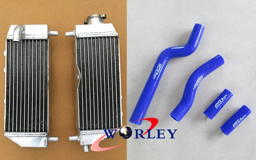 BLUE Radiator Hose for Yamaha YZ250 YZ250X YZ250G (2002-2019)