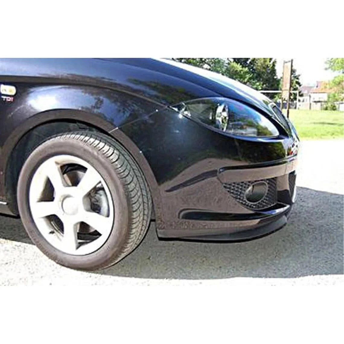 Front Bumper Lip for Seat Altea Cupra R (2006-2015) 3 Pcs