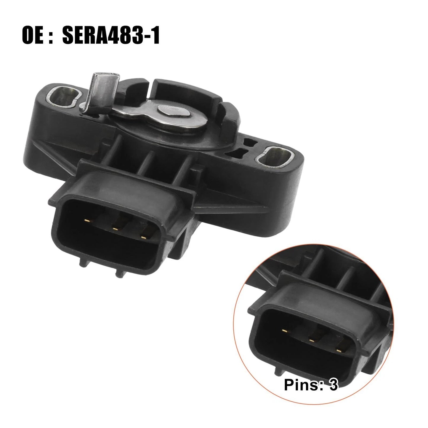 Black Throttle Position Sensor Replacement for Suzuki