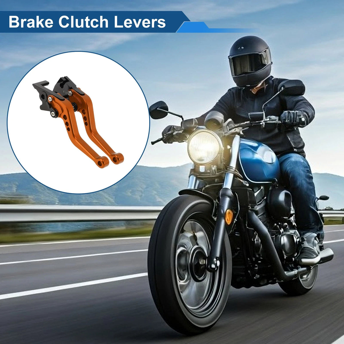 Lever / Adjustable Short Brake Clutch for Kawasaki Ninja 300/Z300 (2013–2017)