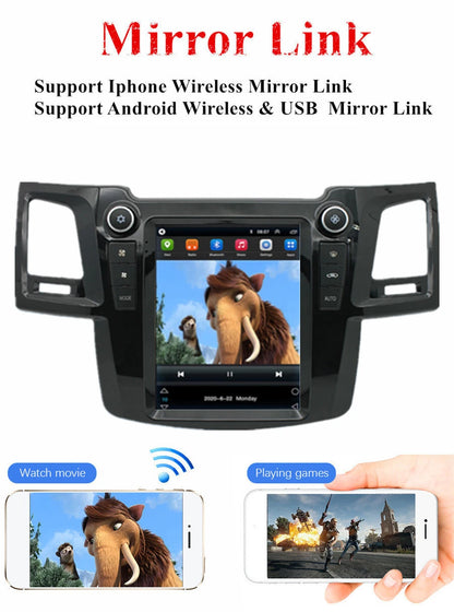 9.7'' Android Stereo Radio GPS for Toyota Fortuner, Hilux (2005-2015)