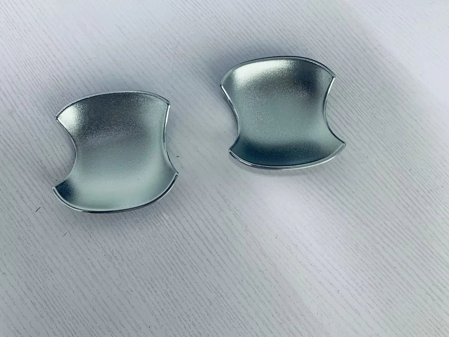 ABS Chrome Front Door Handle Bowl Lid Cover Trim for 2023-2024 Toyota Prius