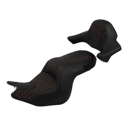 Driver Passenger Seat Backrest Pad for Honda Goldwing 1800 Tour (2018-2023)